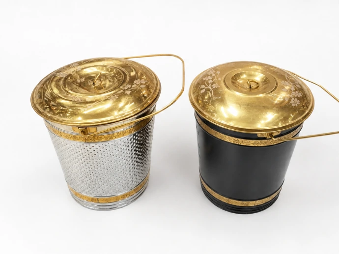 brass buckets