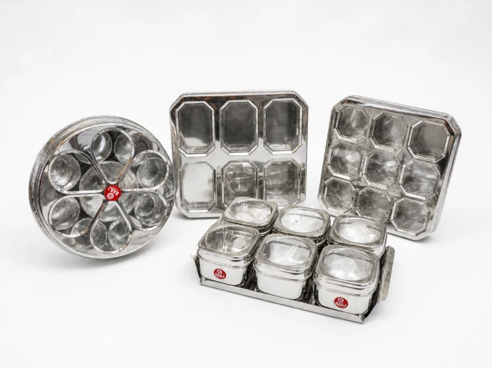 stainless steel masala boxes